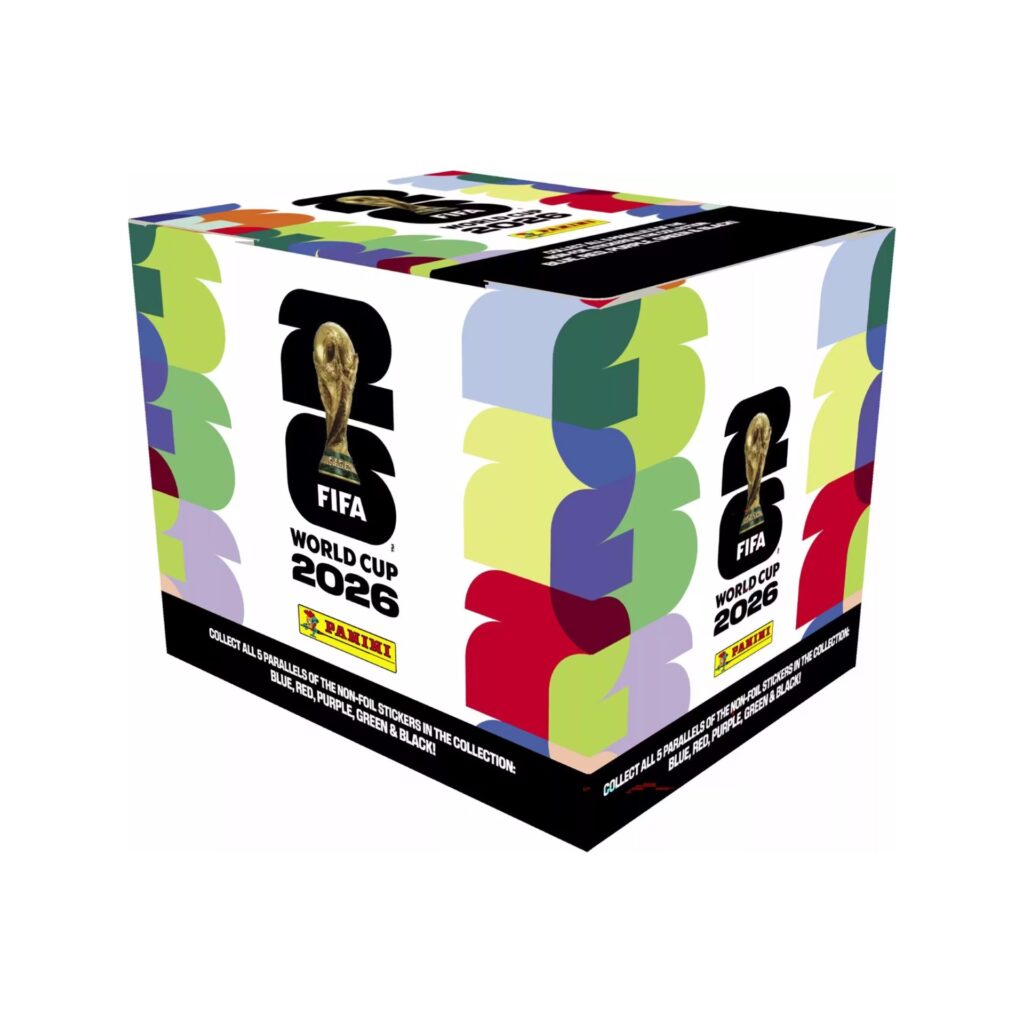 2026 PANINI FIFA World Cup Sticker Box (50 Packs)